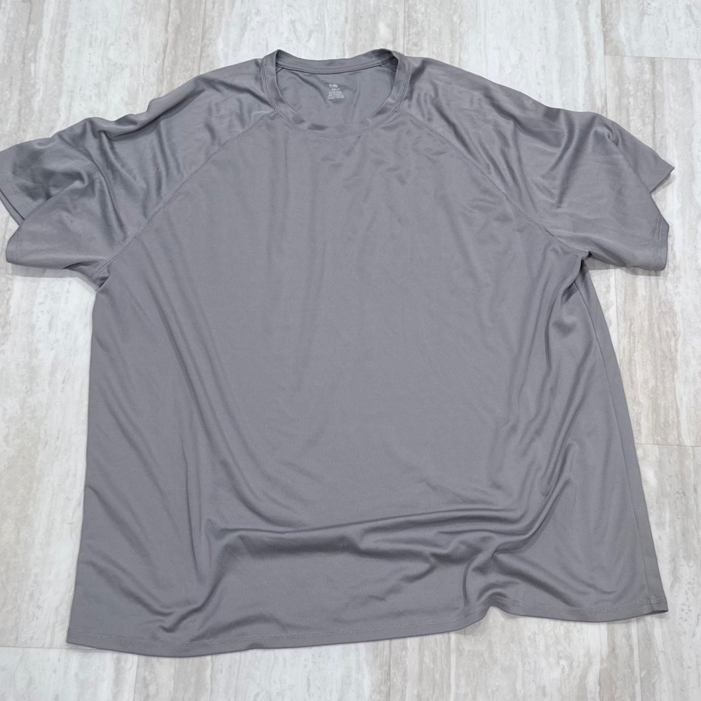 HB Mens Performance T-Shirt Grey Short Sleeve Active Top 3XLT